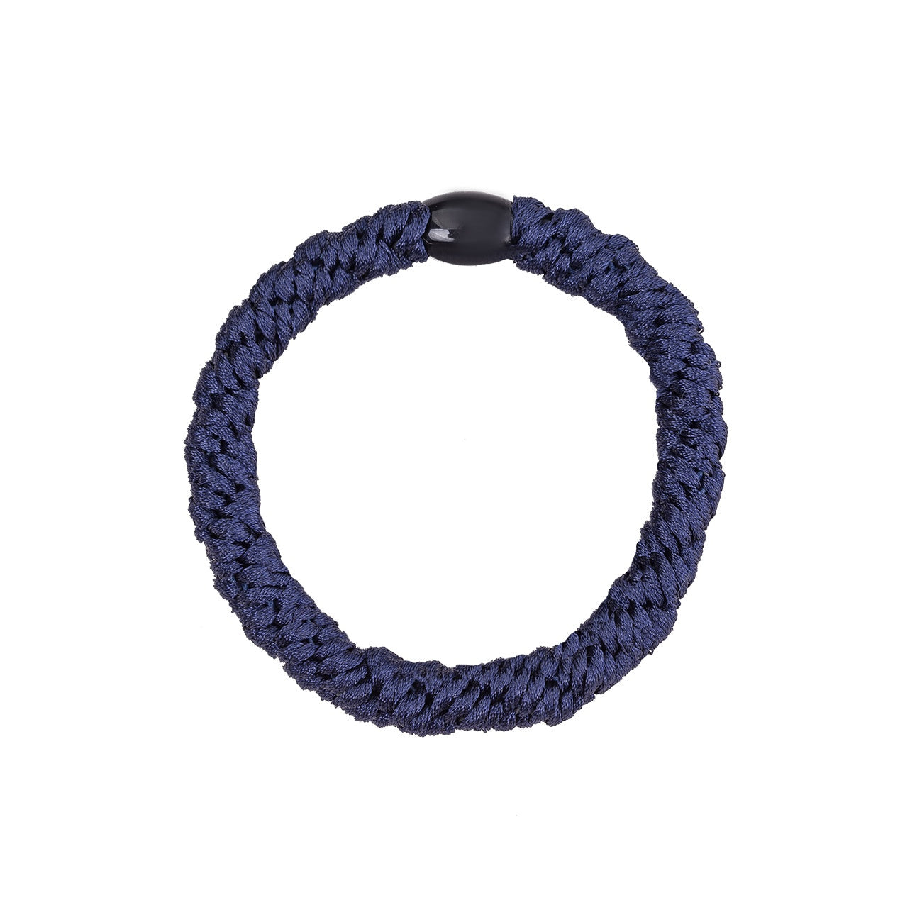 Gummiband - navy (3 st)