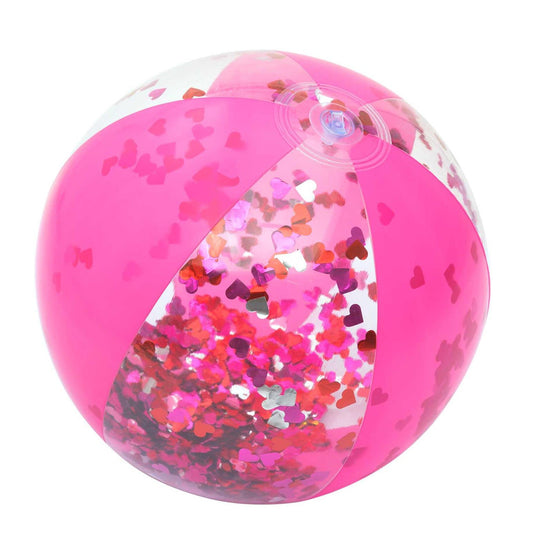 Badboll, Rosa med glitter