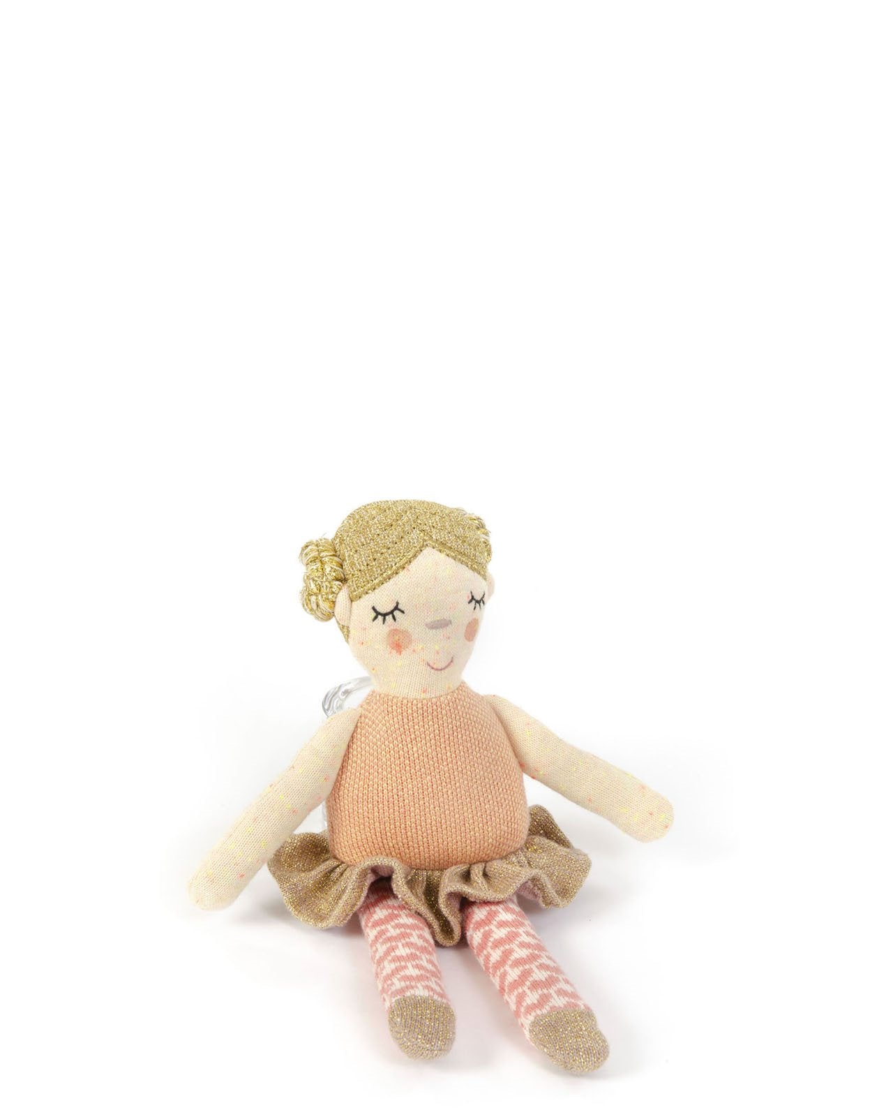 Ballerina, skramla - Peach/gold