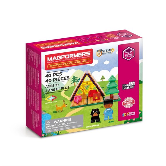 Magformers, camping äventyr