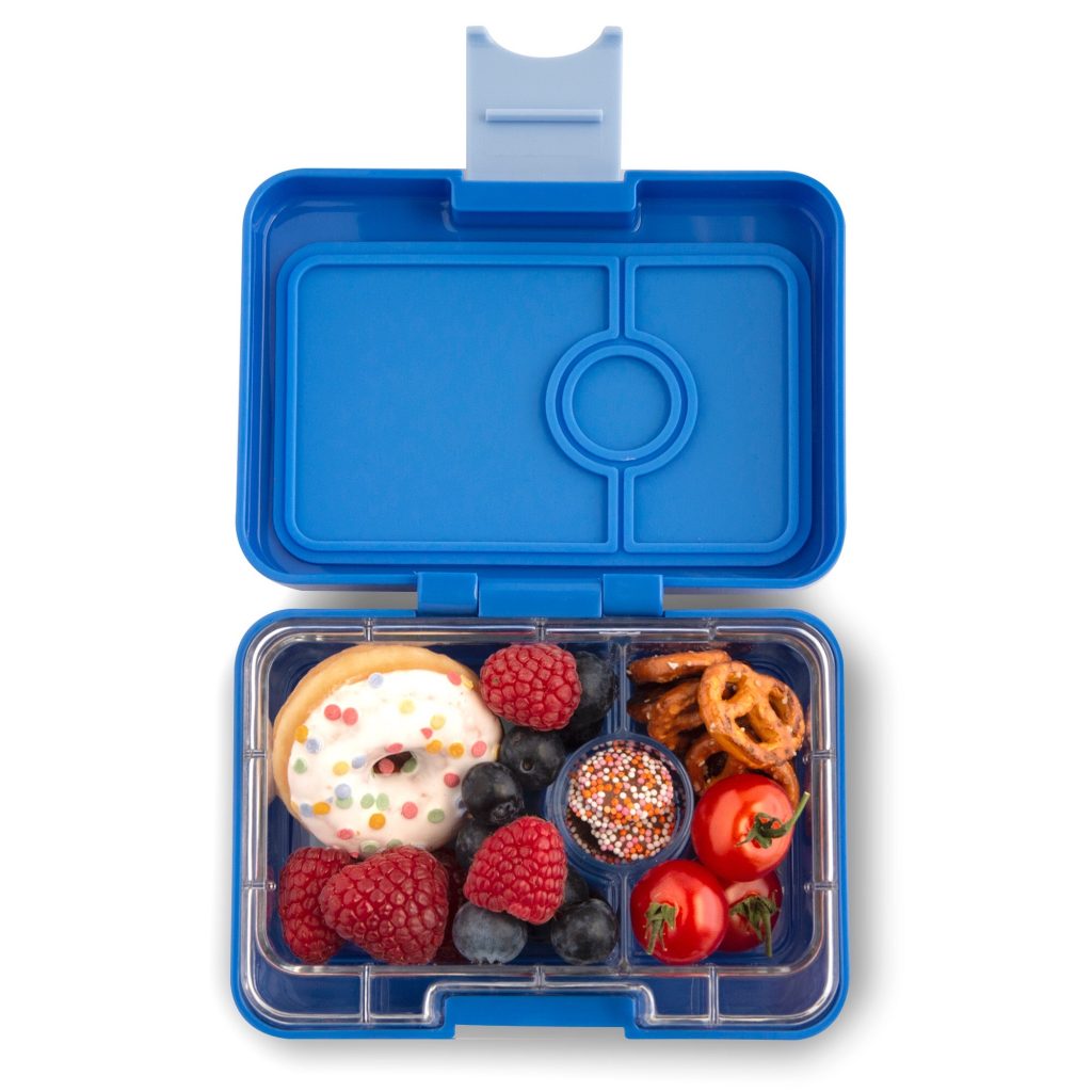 Yumbox Lunchlåda, mini mellanmål (3 fack) - Jodphur Blue (Leverans: Vecka 6)