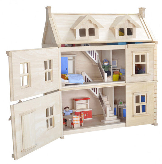 Victorianskt dockhus - Plan Toys