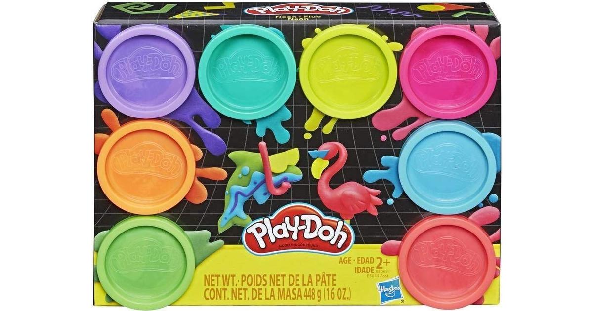 Play-Doh - Neonpaket med 8 hinkar