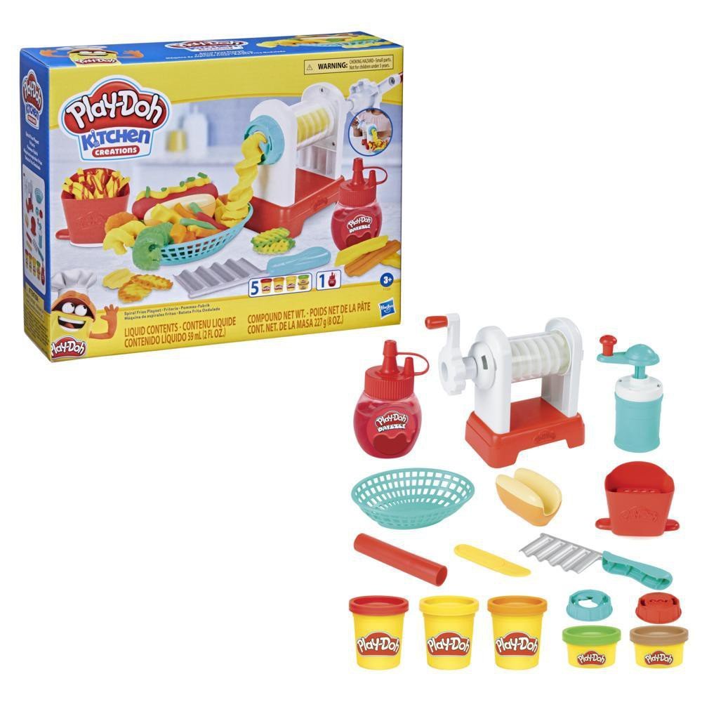 Play-Doh - Spiral pommes frites lekset