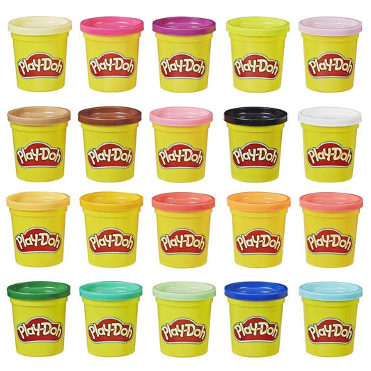 Play-Doh - Superfärgpaket med 20 hinkar