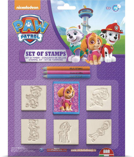 Paw Patrol stämpelsats, 5 st.